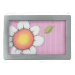 Daisy Joy pink Belt Buckle