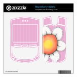 Daisy Joy pink BlackBerry 8703e Skin