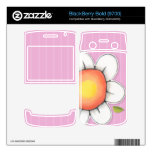 Daisy Joy pink BlackBerry Bold (9700) Skin Skins For BlackBerry Bold