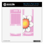 Daisy Joy pink BlackBerry Pearl (8100) Skin Skin For BlackBerry