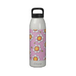 Daisy Joy pink Daisies Liberty Water Bottle