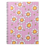 Daisy Joy pink Daisies Notebook