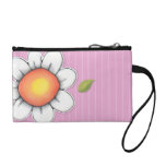 Daisy Joy pink Key Coin Clutch Coin Purses