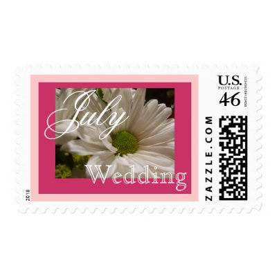 Daisy July Wedding Stamps