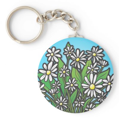 Daisy keychain by Zandiepants