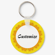 Daisy Mandala Template 17 keychains