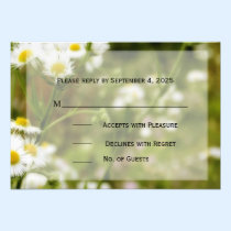 Daisy Meadow RSVP invitations