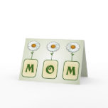 Daisy Mom Card