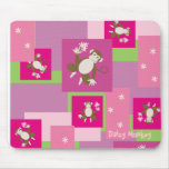 daisy monkey, Daisy Monkey Mouse Mat