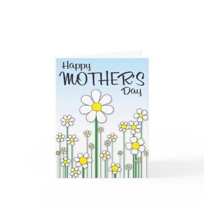 Daisy Mother's Day Cards by DedicatedDesigns