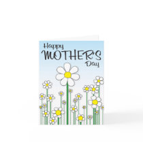 Daisy Mother's Day cards