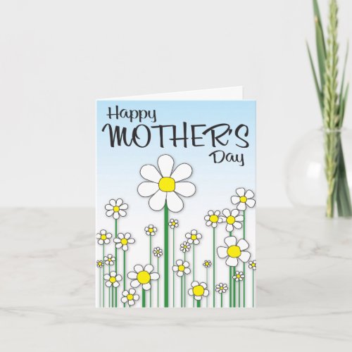 Daisy Mother's Day Cards