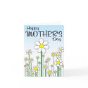 Daisy Mother's Day card
