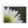 Daisy on Black Rehearsal Dinner Invitation
