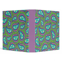 Daisy Paisley Binder