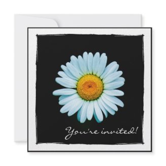 Daisy Party Invitation