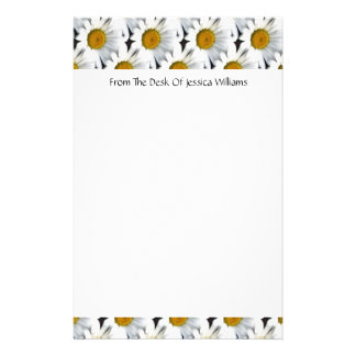 Daisy Stationery | Zazzle