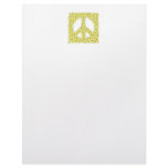Daisy  peace sign letterhead