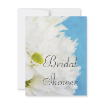 Daisy Photo Bridal Shower Invitation
