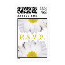 Daisy RSVP Postage Stamp