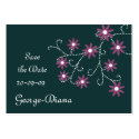 Daisy Save the Date Cards business cards