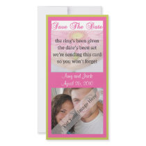 Daisy Save the Date Photo Card photo cards