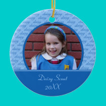 Daisy Scout Photo Ornament ornaments