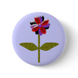 Daisy Shining Plastic Button