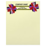 Daisy Shining Plastic Customizable Letterhead