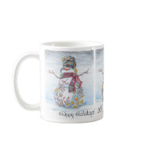 Daisy Snowman Mug 2011
