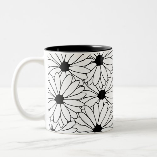 Daisy Storm Pattern Mug mug