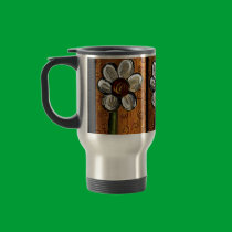 Daisy & Swirls - travel mug