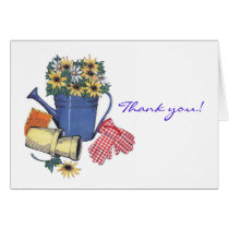 Daisy Thank You Card cards