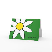 daisy thank you Card 2 cards