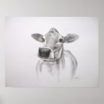 Daisy the Cow Print