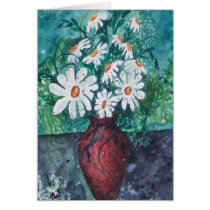 Daisy Vase cards by dereklovessheila Daisy Vase cards