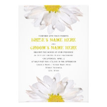 Daisy Wedding Invitation
