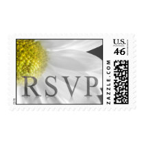 Daisy Wedding RSVP Postage stamps