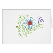 Daisy with Ladybug cards