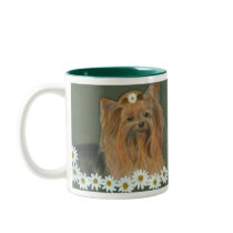 Daisy Yorkie Mug by Tinibaybeez Daisy Yorkie Mug