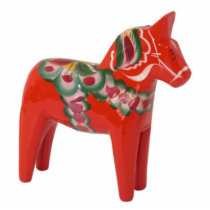 "Dala Horse" photo sculptures