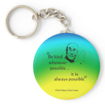 Dalai Lama: Be Kind Key Chain