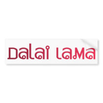 Dalai Lama Bumper Stickers