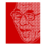 Dalai Lama Disobey Smiling Poster