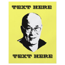 Dalai Lama flyers