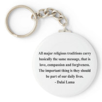 dalai lama quote 12a key chains