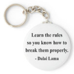 dalai lama quote 2a key chain