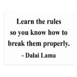 dalai lama quote 2a postcard