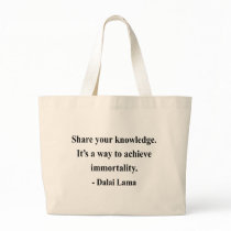 dalai lama quote 5a canvas bag