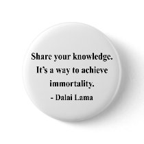 dalai lama quote 5a pinback buttons